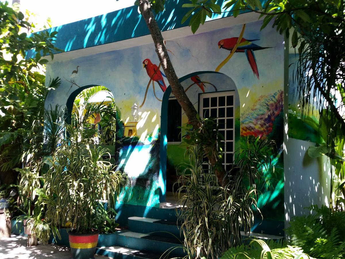 Hostel Rancho Tranquilo Tulum Exterior foto