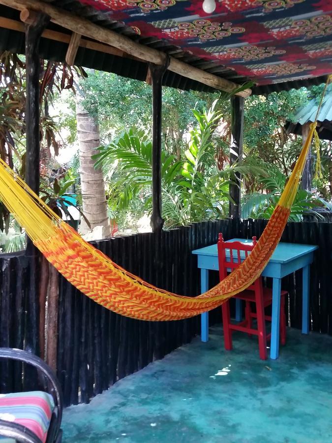 Hostel Rancho Tranquilo Tulum Exterior foto